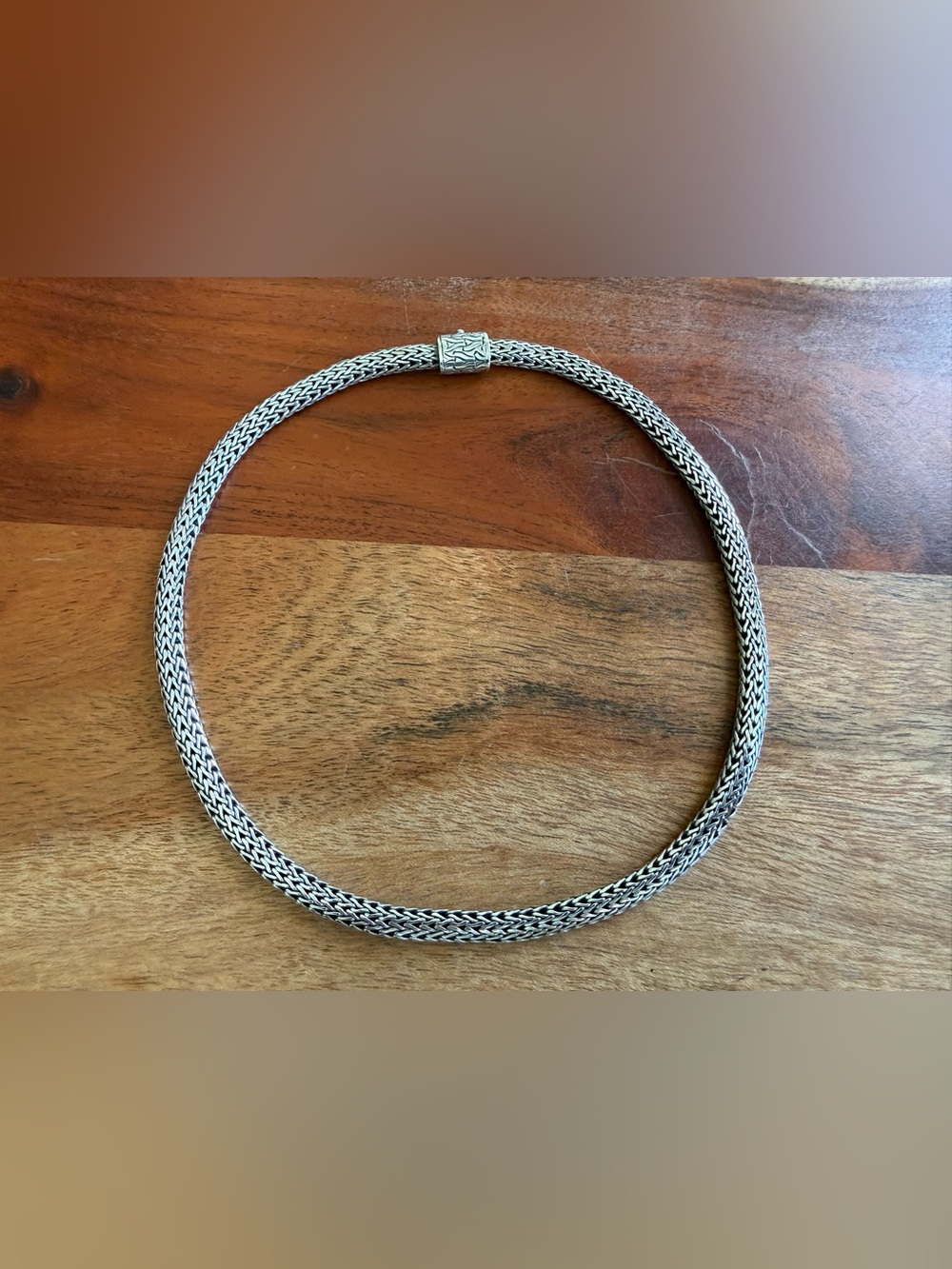 Vintage John Hardy Sterling Silver Classic Chain Necklace Size 16" 48.6g